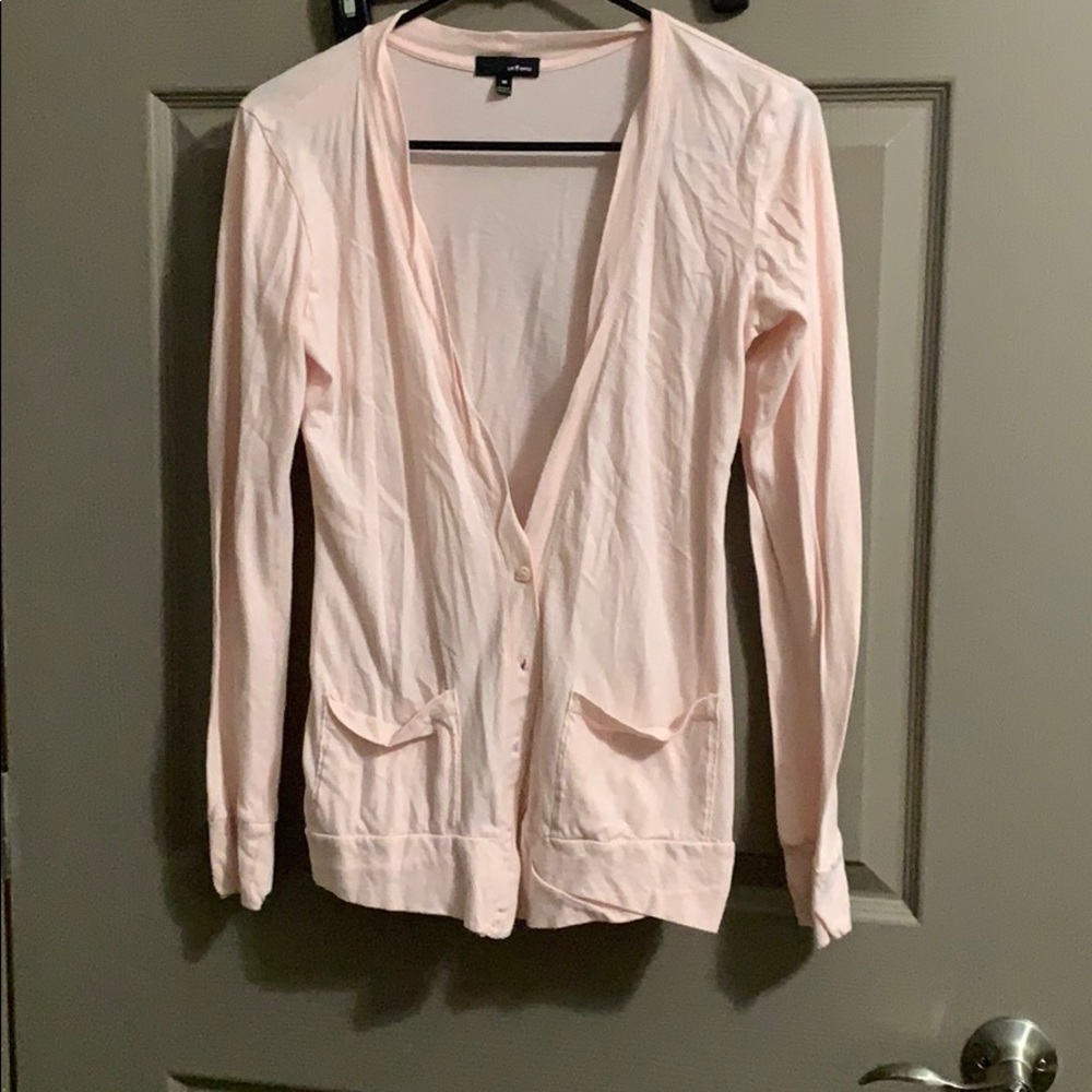 Pink cardigan